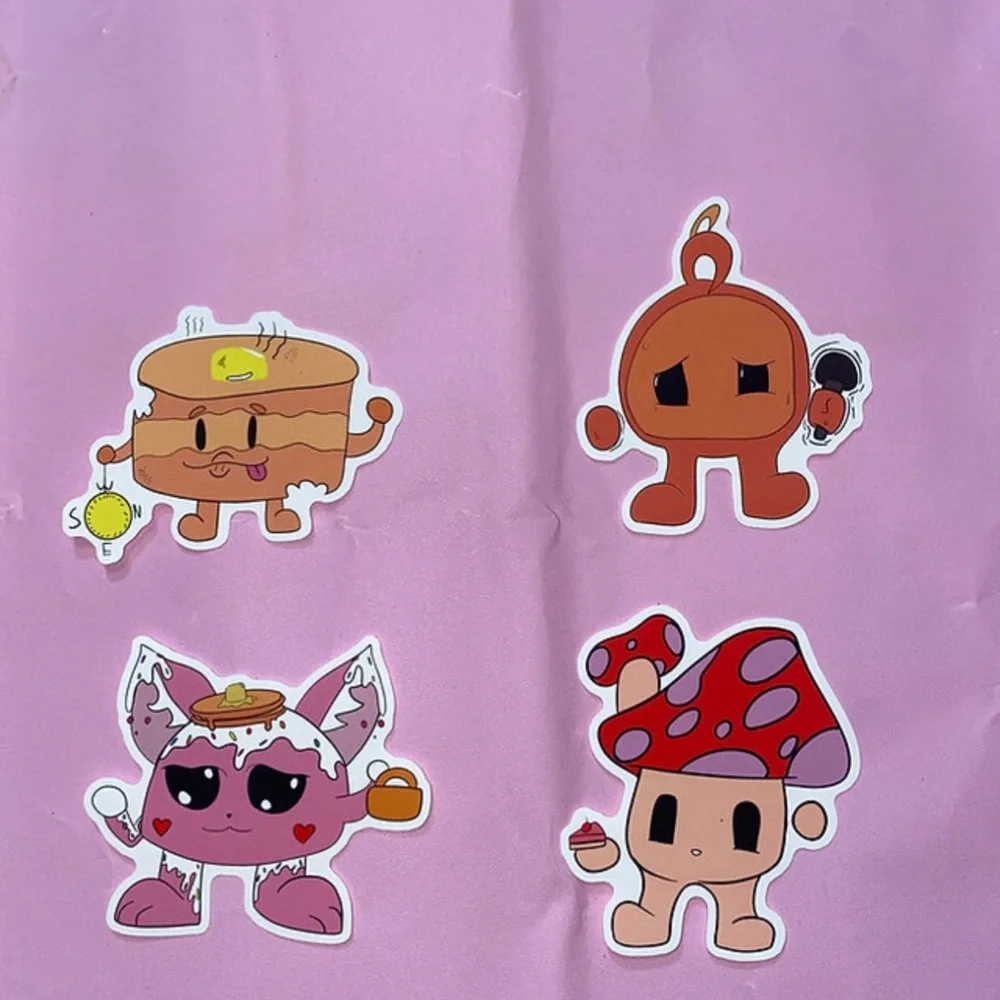 LONDON ROCK STICKER PACKS - Picture 1 of 8